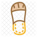 Comfort Footwear Beach Footwear Footwear Icon