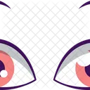 Eyes Comic Eyebrow Icon