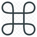 Command Symbol Button Icon