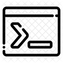 Command Terminal Programming Icon