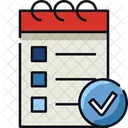 Calendar Date Note Icon