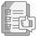 Compliance feedback  Icon