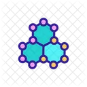 Biomateriais Composicao Contorno Ícone