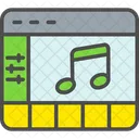 Composicao Musical Musica Google Play Music Ícone