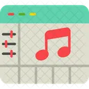 Composicao Musical Musica Google Play Music Ícone