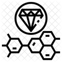 Composicao Quimica Diamante Fisica Ícone
