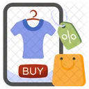 Comprar camisa en línea  Icono