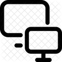 Monitor De Transferencia Por Internet Icono