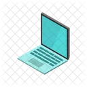 Laptop Isometric Technology Icon