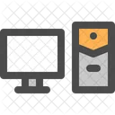 Computer Monitor Screen Icon