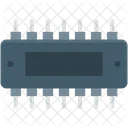 Computer Chip Electronic Icon