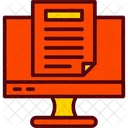 Computer Education Elearning Symbol