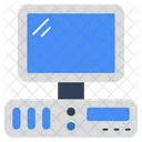 Computer Monitor Desktop Icon