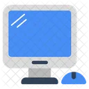 Computer Monitor Desktop Icon