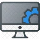 Computer Desctop Setup Icon