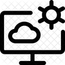 Computer Cloud Setting Cloud Setting Cloud Configuration Icon