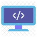 Computer Coding  Icon