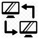 Lan Network Shared Dataserver Computer Network Icon