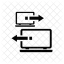 Computer Data Transfer  Icon