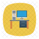 Computer desk  Icon