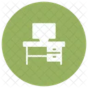 Computer Desk  Icon