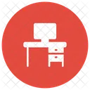 Computer Desk  Icon