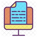 Computer File  Icon