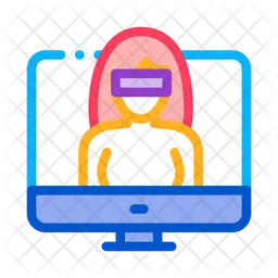 Computer Hacker  Icon