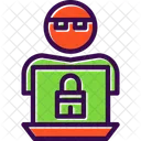 Computer Hacker  Icon