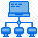 Communication Network Computer アイコン