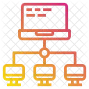 Communication Network Computer アイコン