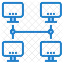 Computer Network Lan Network Local Network Icon