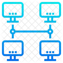 Computer Network Lan Network Local Network Icon