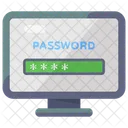 Computer Password Login Security Pc Protection Icône