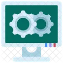 Computer Setting  Icon