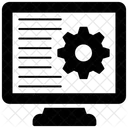 Computer Settings Display Settings System Configuration Icon