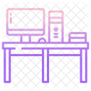 Computer Table  Icon