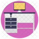 Computer Table  Icon