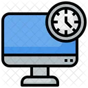 Computer Time  Icon