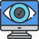 Computer Visibilty  Icon