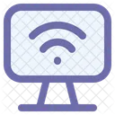 Computer WLAN Monitor Computer Symbol