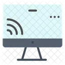 Bildschirm Monitor WLAN Symbol