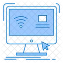 Computer-WLAN  Symbol