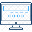 Details zum Computerbildschirm  Symbol