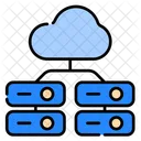 Computing Cloud  Icon