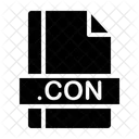 Con File Format Icon