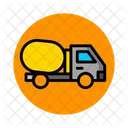 Concrete Mixer Truck  Icon