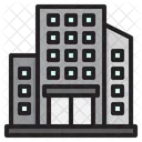 Condominium Apartment Building Icon