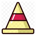 Cone Sign Football Icon