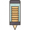 Cone Dispenser Waffle Icon